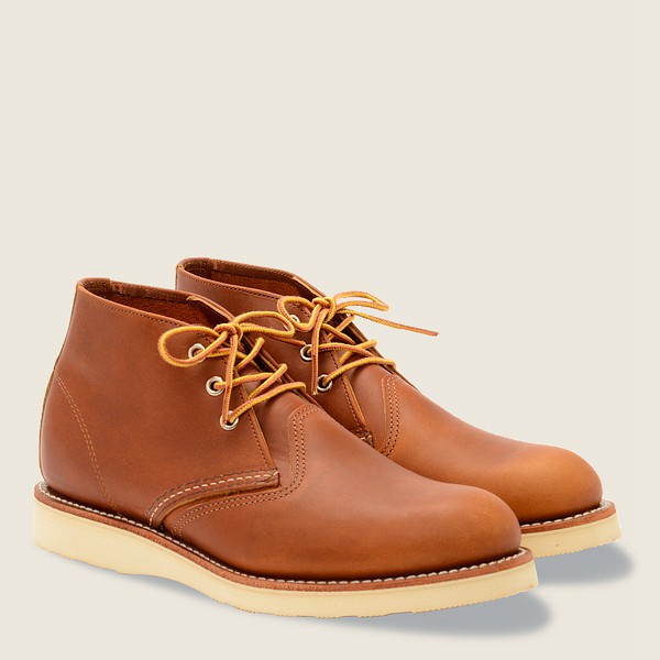 Zapatos Red Wing Heritage Hombre Marrom - Work - Chukka-Iginal Cuero - 081-ETMZKN